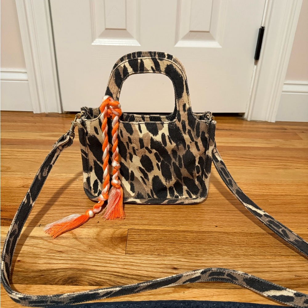 VINCE Leopard Print Women's Handbag